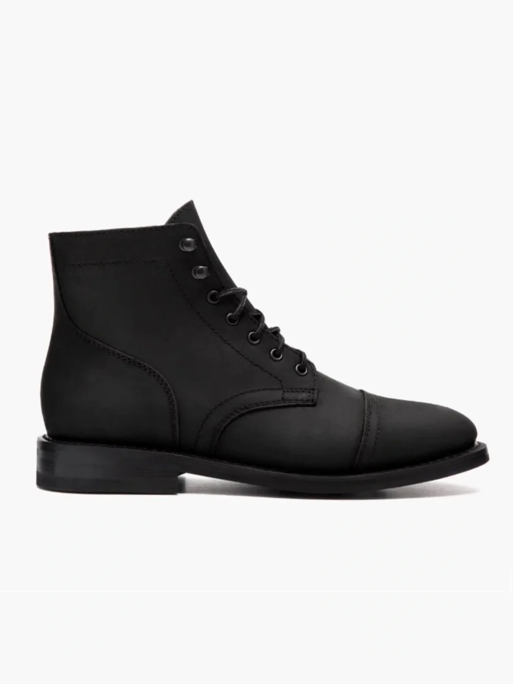 Thursday Boot Company Captain Lace-Up Boots Black Matte Men’s Size 10